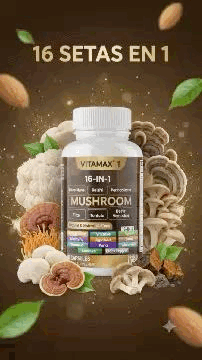 VITAMAX 16 IN 1 MYCOBOOST – ENERGÍA, CLARIDAD MENTAL E INMUNIDAD | ENVÍO GRATIS 🇬🇹