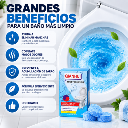 TABLETAS LIMPIADORAS PARA INODORO - KIT 16 TABLETAS 🔥