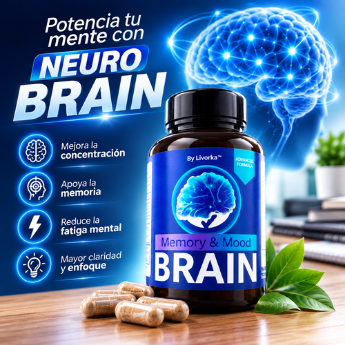 BRAIN - SUPLEMENTO PARA LA MEMORIA Y LA MENTE