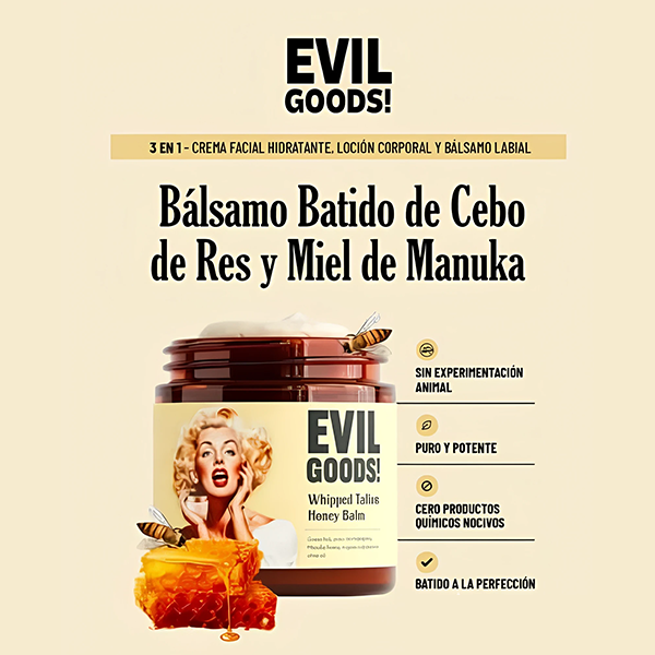 CREMA EVIL GOODS - ENVÍO GRATIS 😍🙂