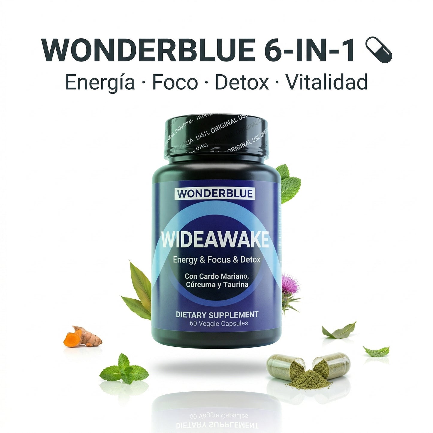 WIDEAWAKE 6 EN 1 | ENERGIA · FOCO · VITALIDAD NATURAL - ENVÍO GRATIS 😉