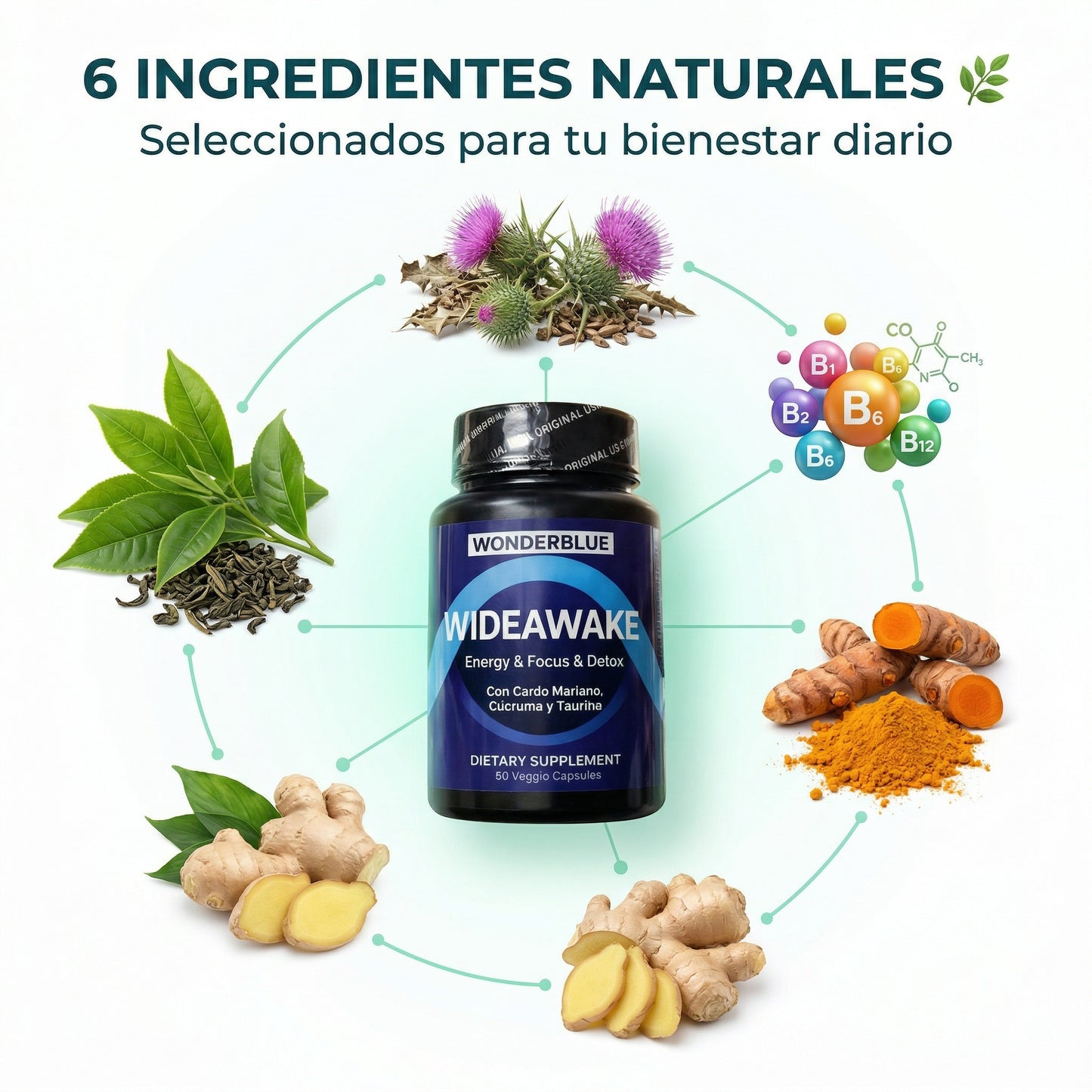 WIDEAWAKE 6 EN 1 | ENERGIA · FOCO · VITALIDAD NATURAL - ENVÍO GRATIS 😉