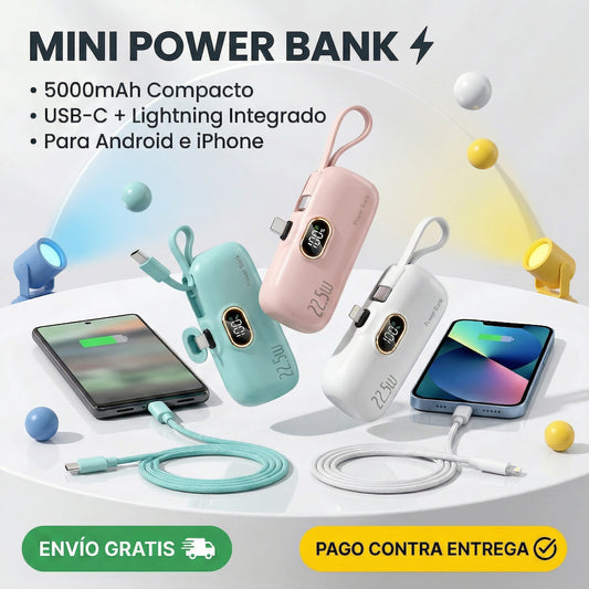 BATERIA PORTATIL (MINI POWER BANK) - ENVÍO GRATIS 😍😊