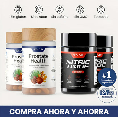 COMBO NITRITO OXCI + CUIDADO PRÓSTATA - ENVÍO GRATIS ✅😱