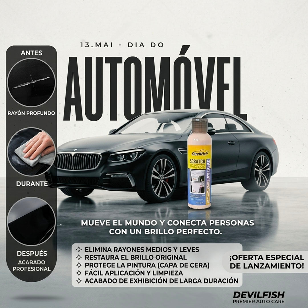 REPARADOR PRO DE RAYONES Y CERA CERÁMICA – RESTAURACIÓN TOTAL | ENVÍO GRATIS 🇬🇹