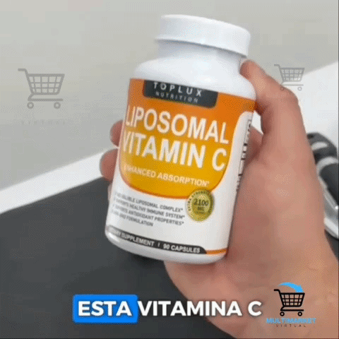 LIPOSOMAL VITAMIN C –  FORTALECE DEFENSAS – ENERGÍA Y ANTIOXIDANTE – ENVÍO GRATIS 🇬🇹 ⭐🔥