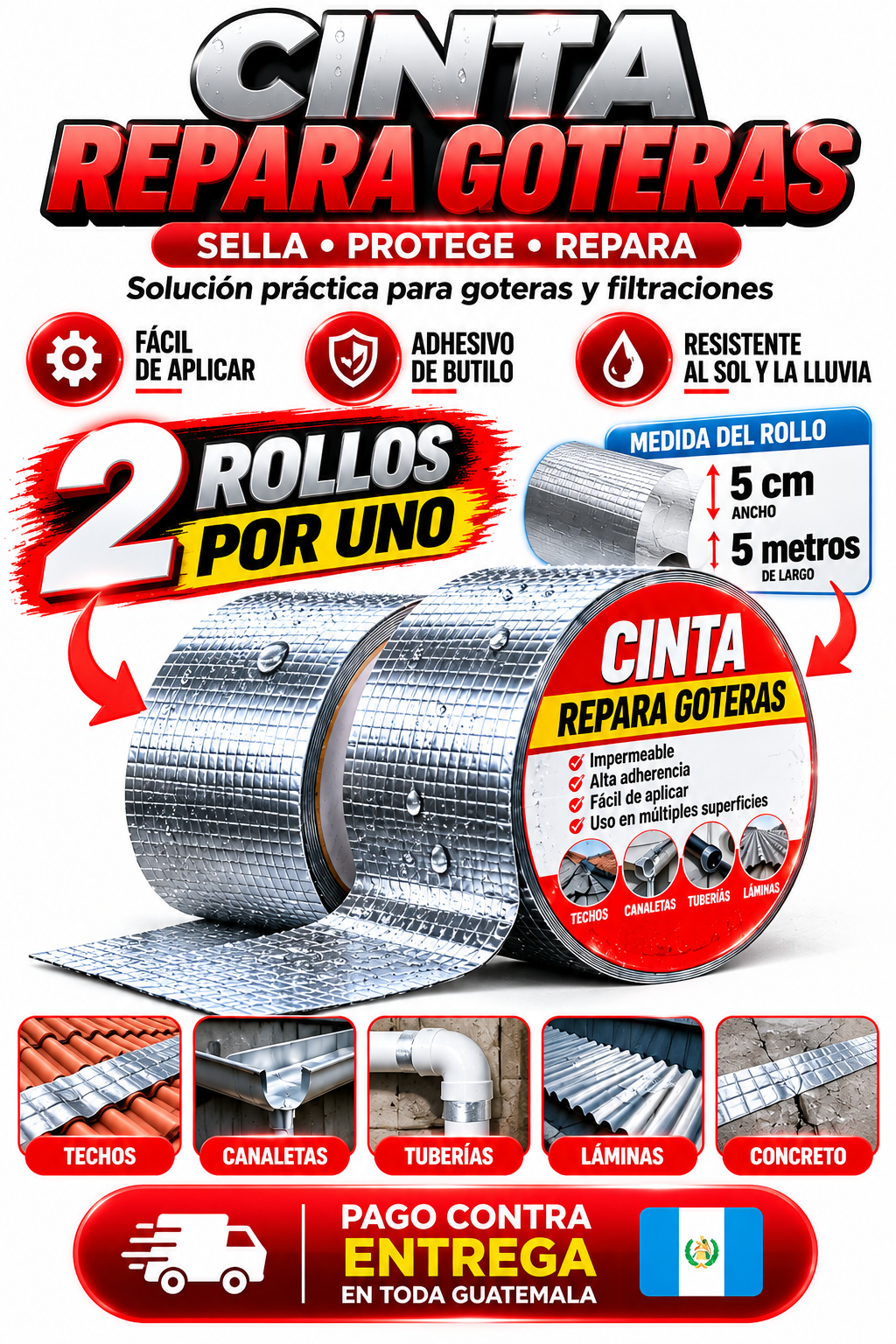 Cinta repara goteras