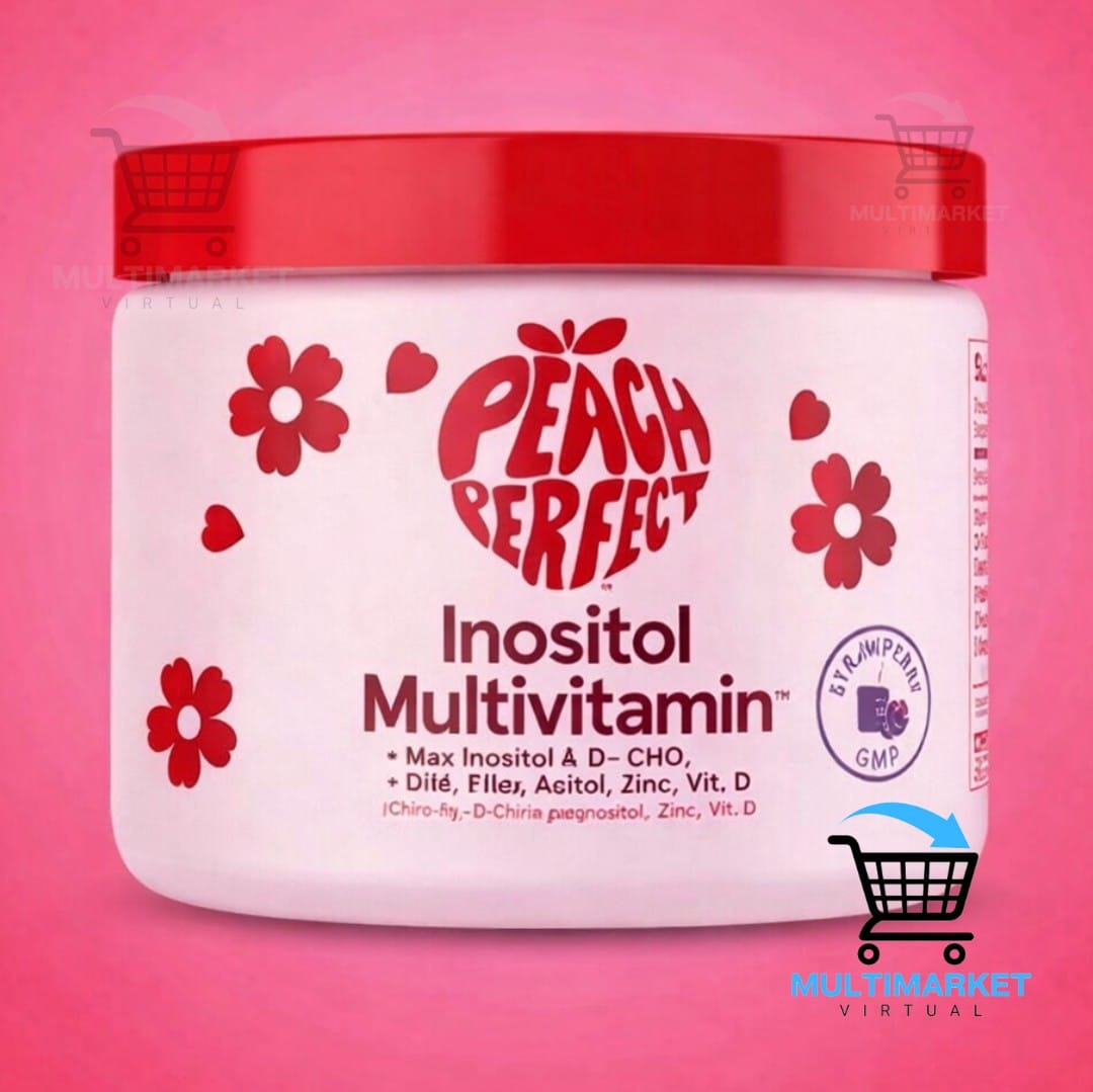 INOSITOL PEACH PERFECT – EQUILIBRIO HORMONAL ❤️ – ENVÍO GRATIS 🇬🇹
