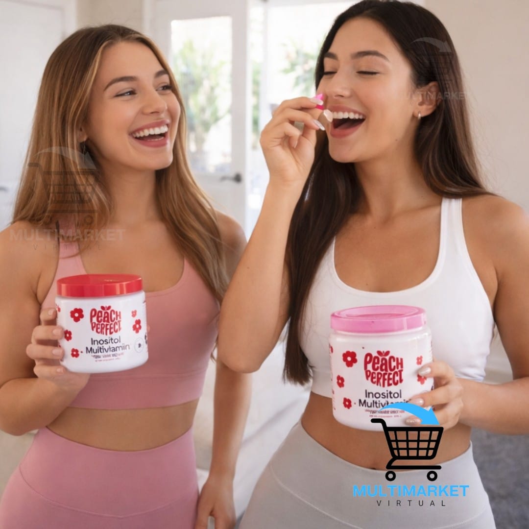 INOSITOL PEACH PERFECT – EQUILIBRIO HORMONAL ❤️ – ENVÍO GRATIS 🇬🇹