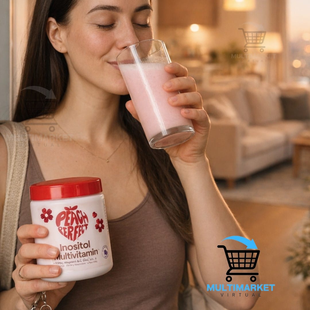 INOSITOL PEACH PERFECT – EQUILIBRIO HORMONAL ❤️ – ENVÍO GRATIS 🇬🇹