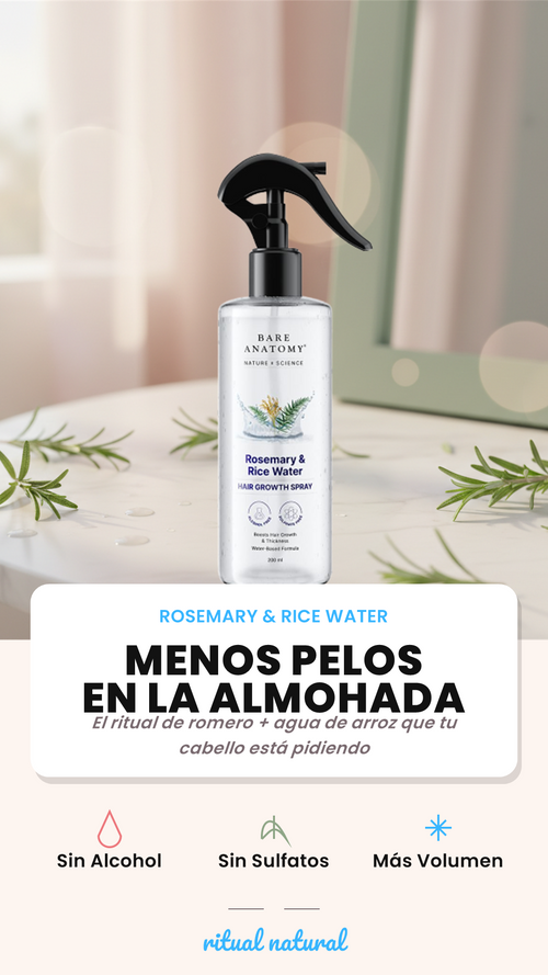 BARE ANATOMY HAIR SPRAY – EL RITUAL DE ROMERO PARA UN CABELLO MÁS FUERTE