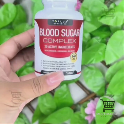 BLOOD SUGAR COMPLEX – 60 CÁPSULAS – APOYO NATURAL PARA EL AZÚCAR EN SANGRE  – ENVÍO GRATIS 🇬🇹 😎🚚